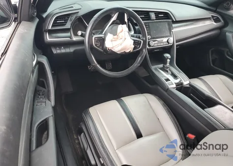 2019 Honda Civic Sport z USA, uszkodzony, nr VIN 2HGFC4B88KH300171